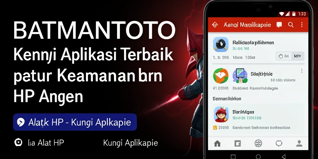 Tampilan antarmuka unik dan fungsional dari BATMANTOTO.