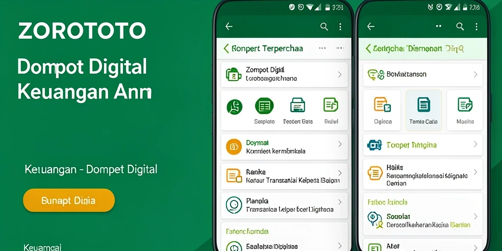 Tampilan antarmuka ZOROTOTO yang menarik dan user-friendly.