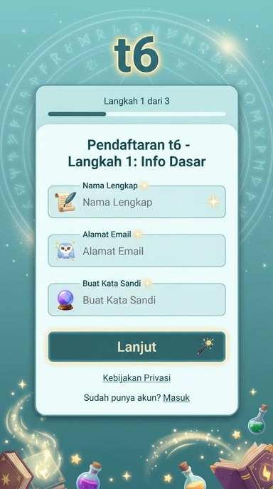 Cara Mudah Registrasi Akun t6 untuk Pengguna Android